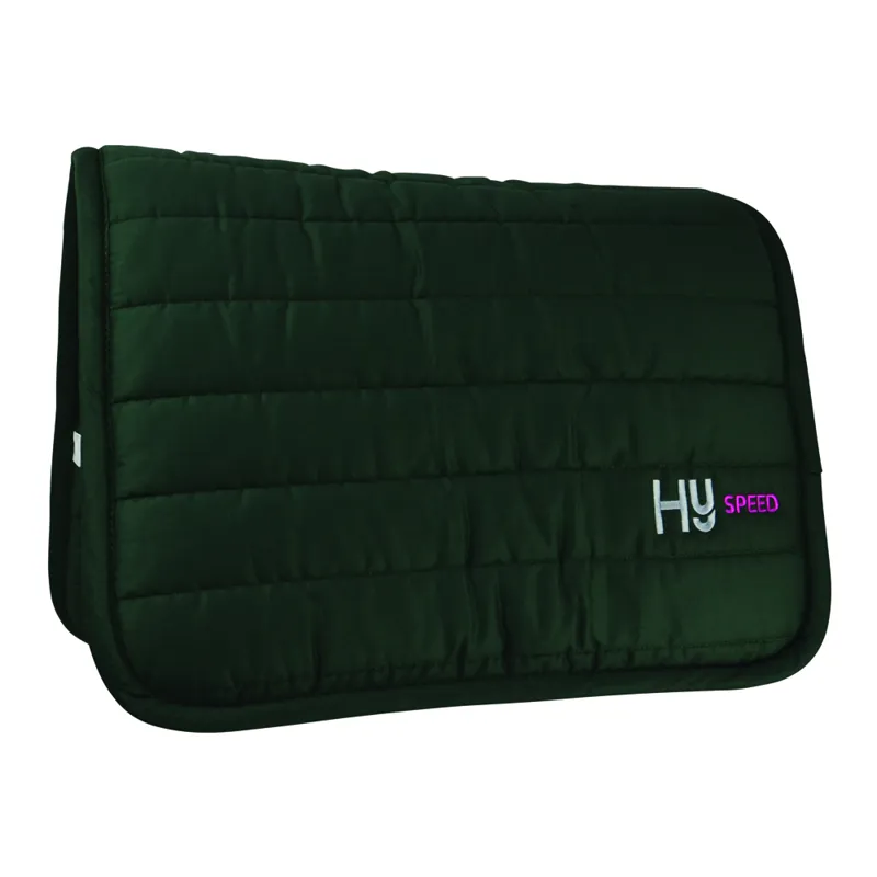 Hy Equestrian Reversible Comfort Pad - Bottle Green